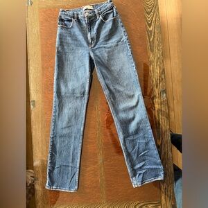 Abercrombie & Fitch Light Blue Straight Leg Jeans